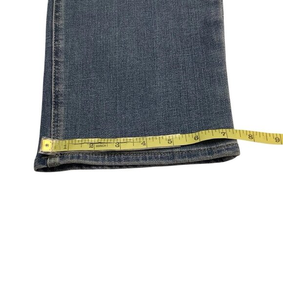 NWT Lee Slim Fit Straight Leg Mid-Rise Stretch Blue Jeans Womens Size 18 Short - Picture 5 of 9